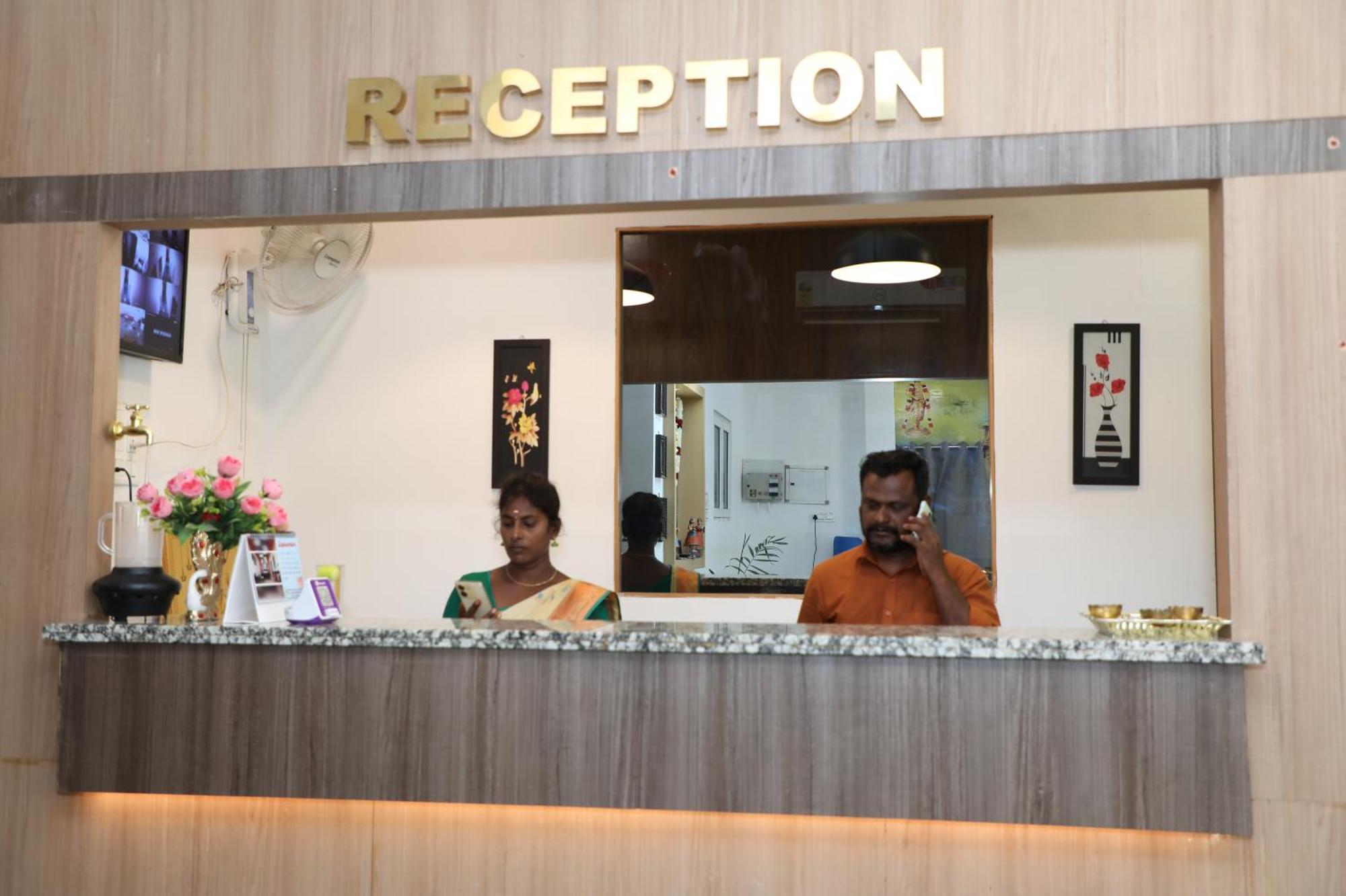Hotel Rk - Temple Stay Thanjavur Exteriér fotografie